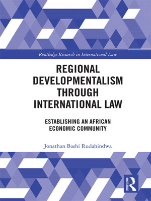 cover image of Regional Developmentalism through Law
